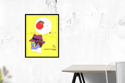 Richard Lindner University Art Museum SIGNED 30.5" x 23.25" Serigraph 1969 Pop Art