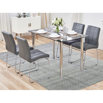 8'X10' Black Pure Raised Silk Hand Knotted Repetitive Pattern Wool Rug