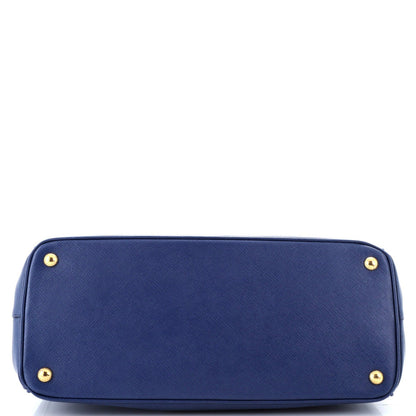 Prada Double Zip Lux Tote Saffiano Leather Large