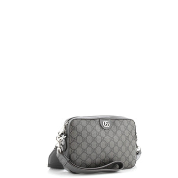 Gucci Ophidia Zip Wristlet Shoulder Bag Gg Coated Canvas Small