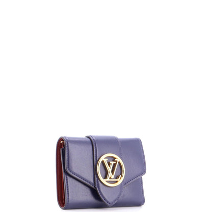 Louis Vuitton Lv Pont 9 Wallet Leather Compact