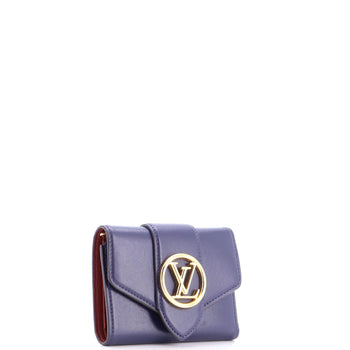 Louis Vuitton Lv Pont 9 Wallet Leather Compact