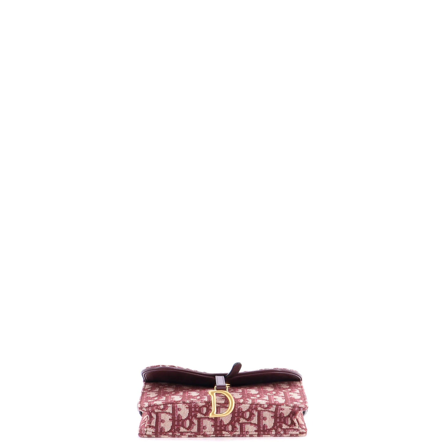 Christian Dior Saddle Rectangular Belt Bag Oblique Canvas