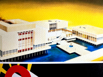 Ed Ruscha Lithograph