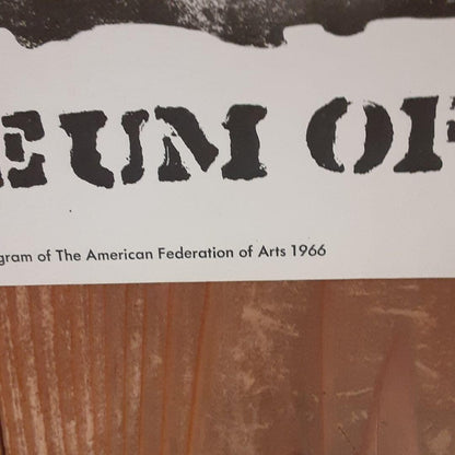 Jasper Johns Museum Of Art Risd - Recent Still Life 1966 Offset Poster Vintage