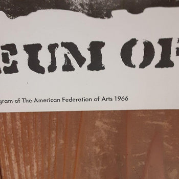 Jasper Johns Museum Of Art Risd - Recent Still Life 1966 Offset Poster Vintage