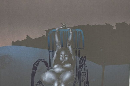 Paul Wunderlich - Twilight Ed125 Original Lithograph Signed Surrealism Art