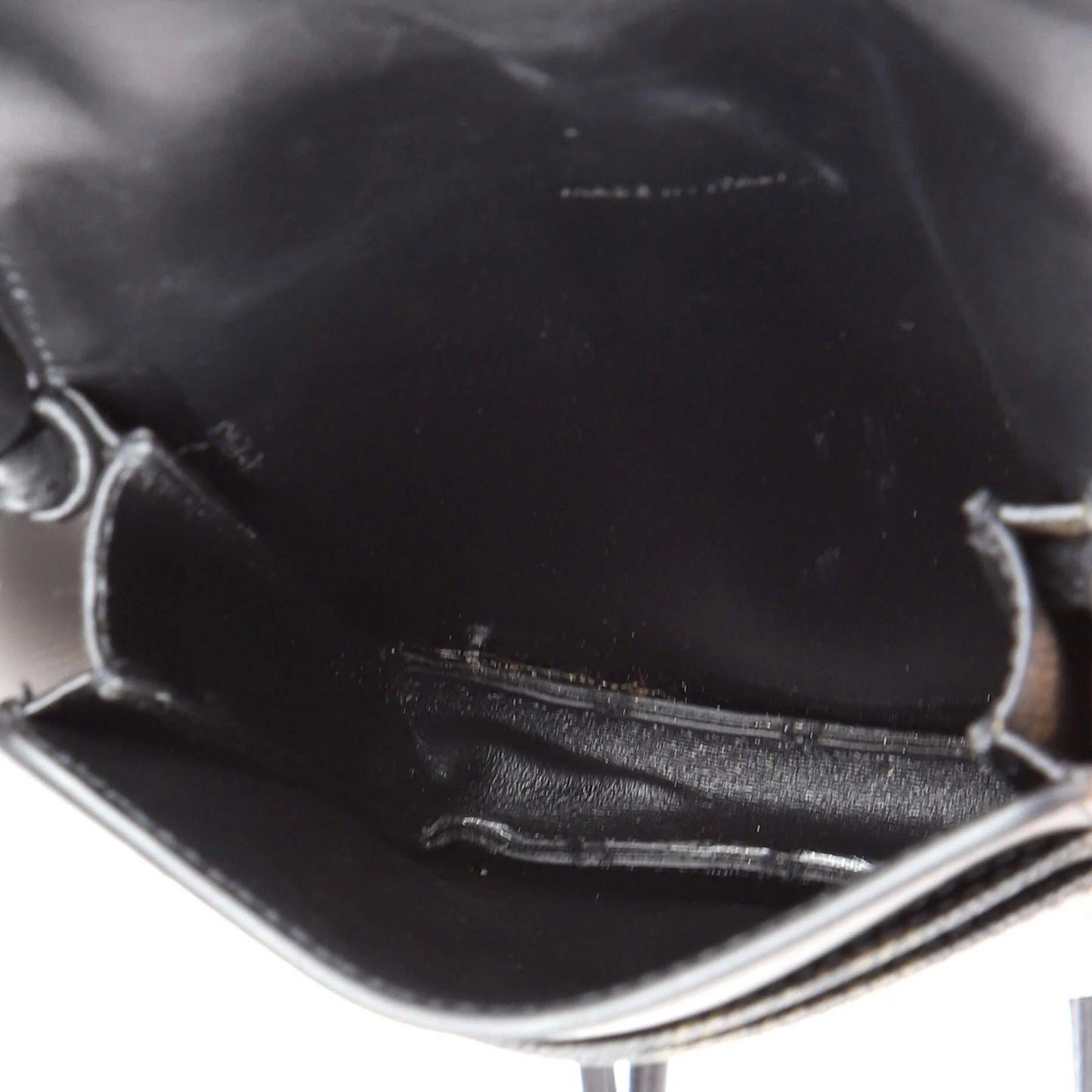 Celine Phone Pouch Crossbody Triomphe Coated Canvas With Leather