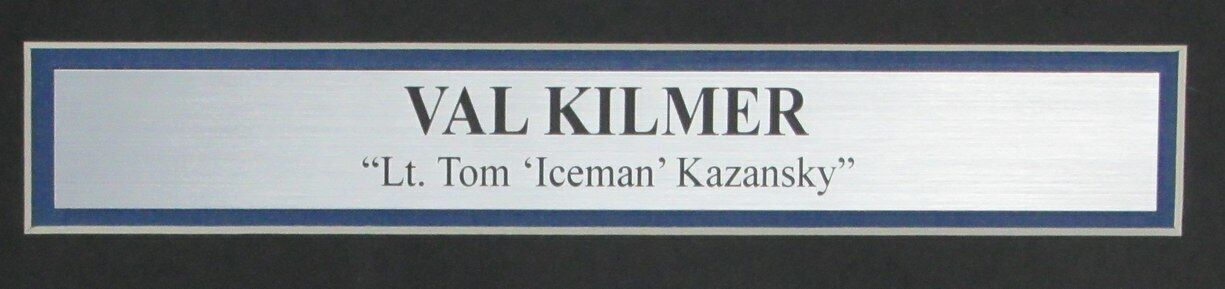 Val Kilmer Signed/Autographed "Top Gun" 16X20 Photo Framed Jsa 166666