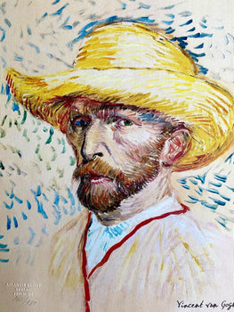 Vincent Van Gogh Lithograph From A Painting Coa Signed Numbered Egon/Schiele