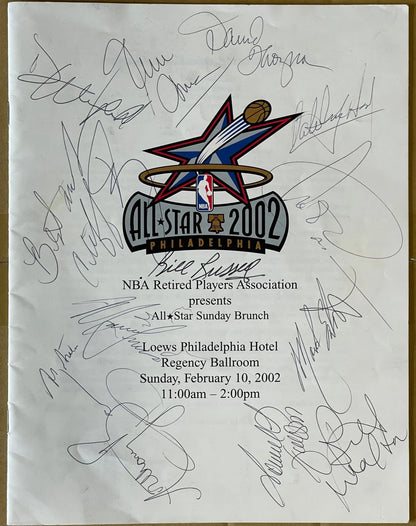 2002 Nba All-Star Retired Players Association Sunday Brunch Program