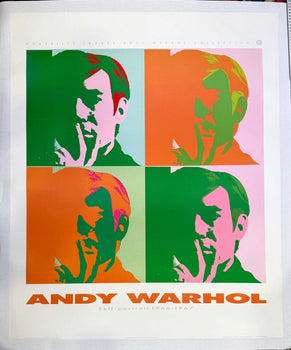 Rare Pop Art Andy Warhol Self Portrait 1989 Nouvelles Images Estate Warhol