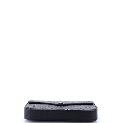 Louis Vuitton Felicie Pochette Monogram Empreinte Leather