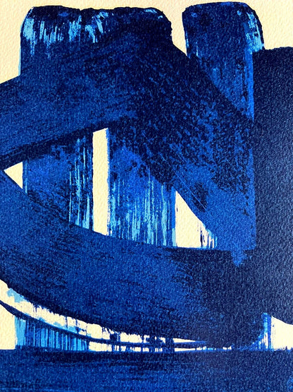 Pierre Soulages Coa Signed Op Numbered In Pencil Limited 275Exe