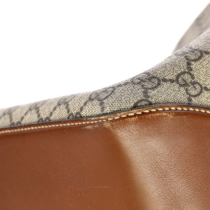 Gucci Chain Hobo Gg Coated Canvas Large