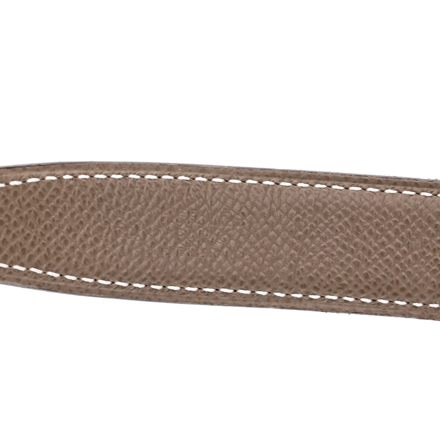 Hermes Constance Reversible Belt Leather With Guilloche Hardware Thin