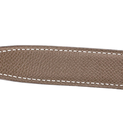 Hermes Constance Reversible Belt Leather With Guilloche Hardware Thin