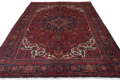 Vintage Hand-Knotted Floral Classic Style Wool