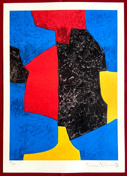 Serge Poliakoff Lithograph Moma Signed Op Numbered In Pencil