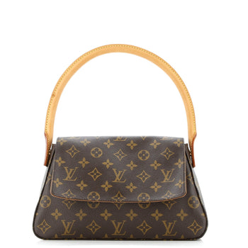 Louis Vuitton Looping Handbag Monogram Canvas Mini