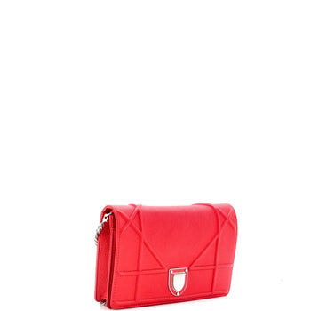 Christian Dior Diorama Wallet On Chain Leather