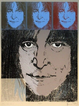 Ron Ronnie Wood - John Lennon 1989 Serigraph On
