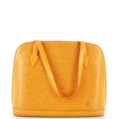 Louis Vuitton Lussac Handbag Epi Leather