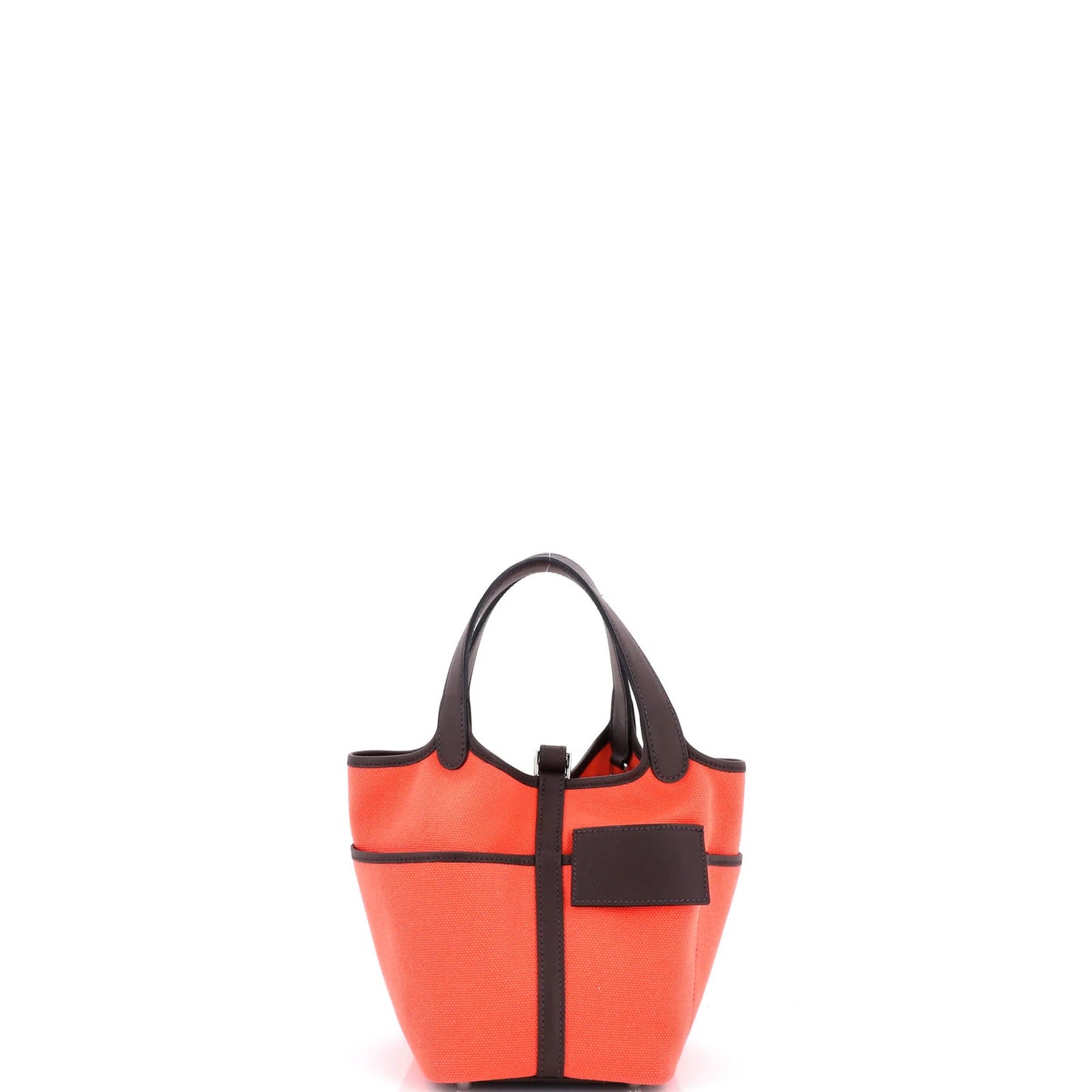 Hermes Cargo Picotin Lock Bag Canvas And Swift Pm