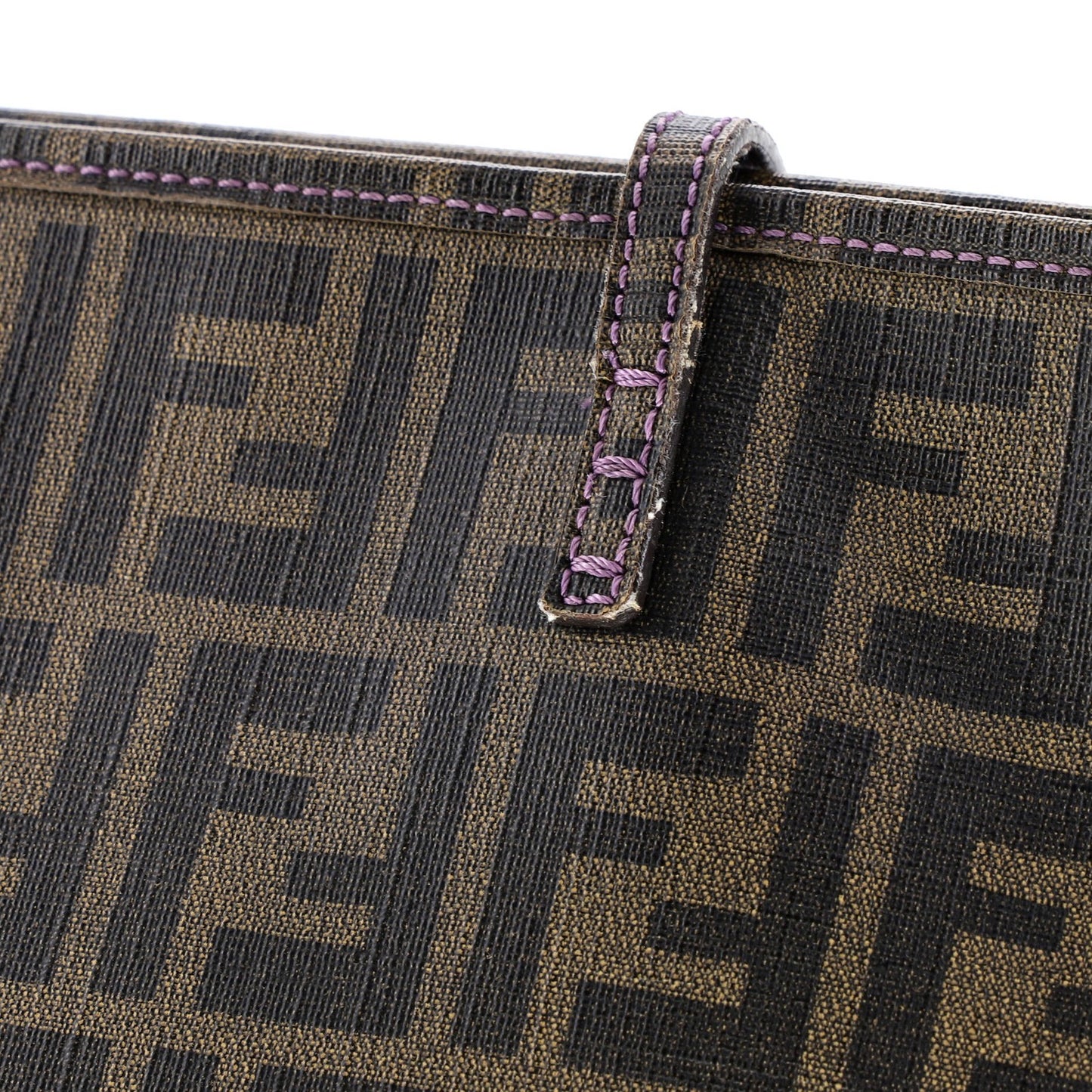 Fendi Roll Tote Zucca Coated Canvas Large