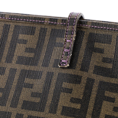 Fendi Roll Tote Zucca Coated Canvas Large