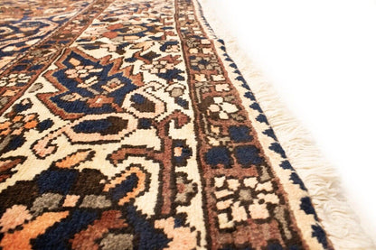 Handmade Vintage Floral Wool Oriental Rug Living