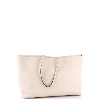 Valentino Garavani Rockstud Shopper Tote Leather Large