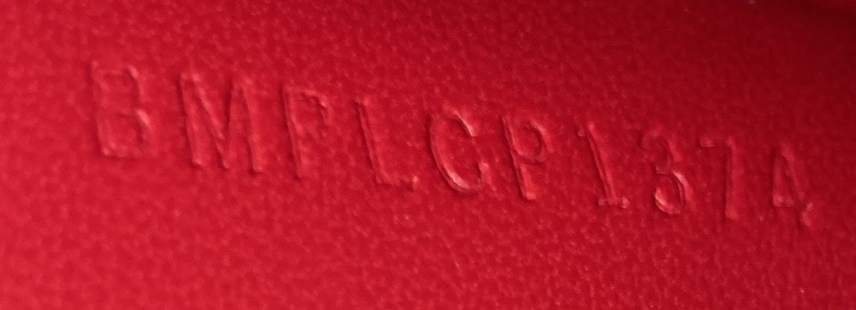 Burberry Tb Flap Chain Bag Monogram Embossed Leather Small