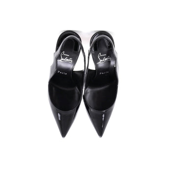 Christian Louboutin Women'S Hot Chick Slingback Pumps Patent 100