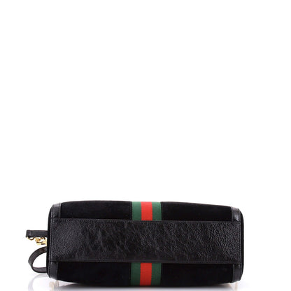 Gucci Ophidia Boston Bag Suede Medium