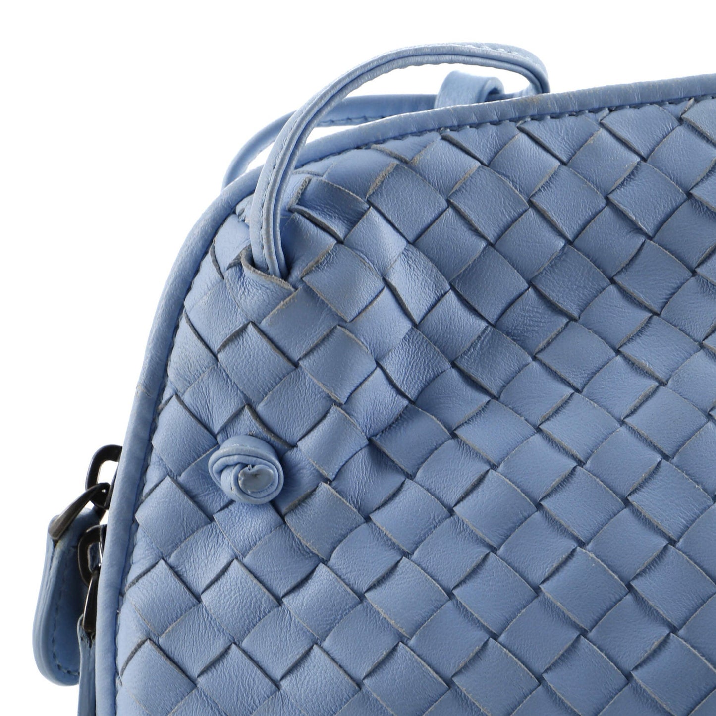 Bottega Veneta Nodini Crossbody Bag Intrecciato Nappa Small