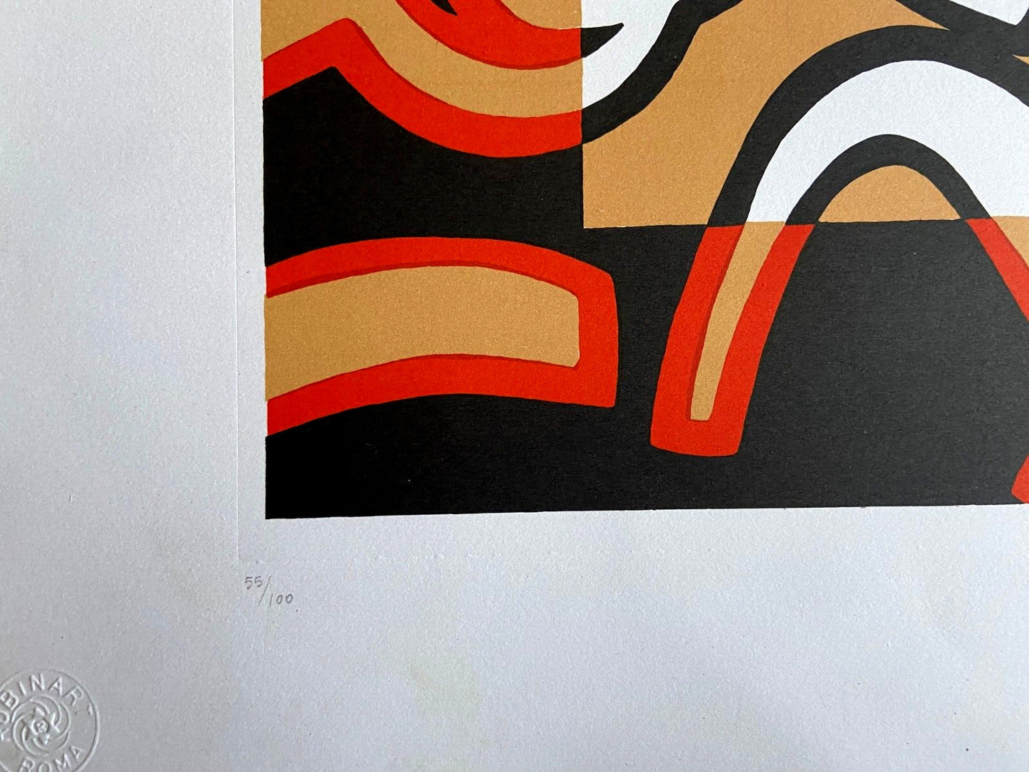 Carla Accardi Aquatint Etching Signed Numbered Published - Piero Dorazio