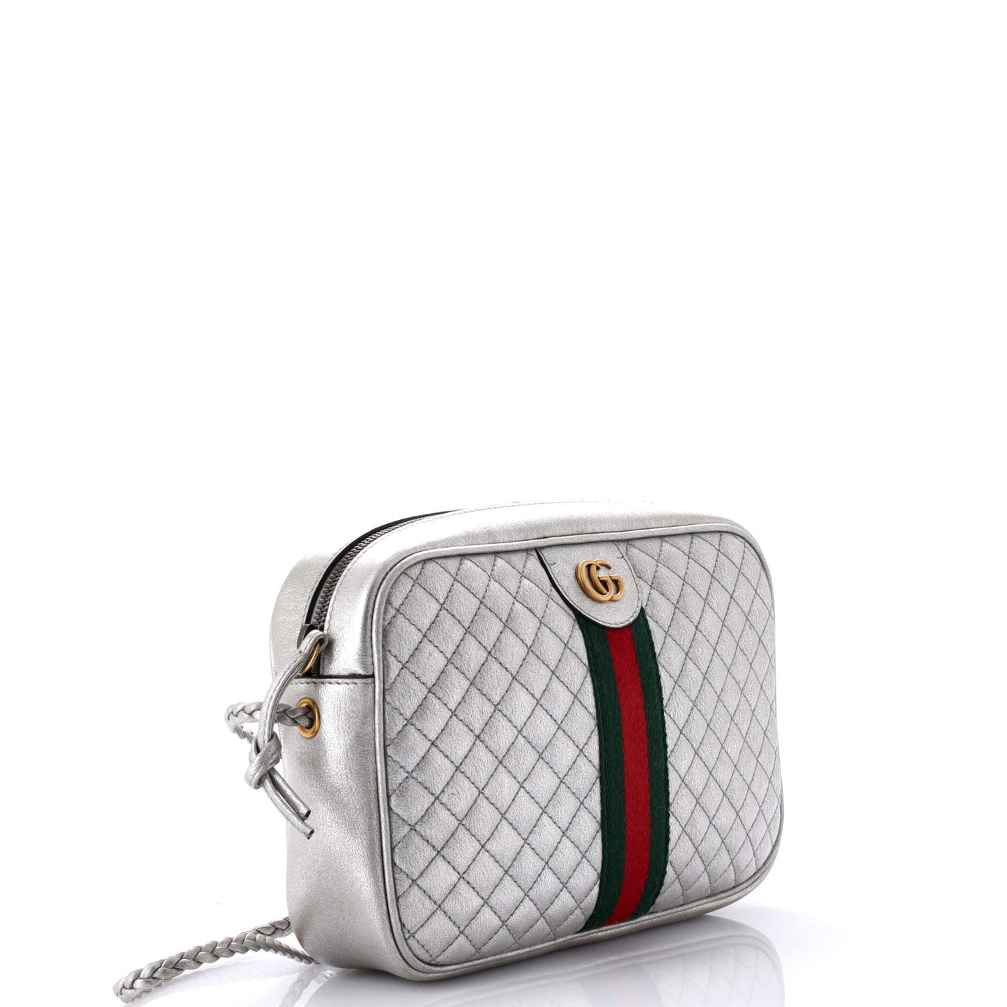 Gucci Trapuntata Camera Bag Quilted Leather Small