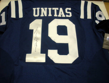 Johnny Unitas Baltimore Colts Jsa/Coa Signed