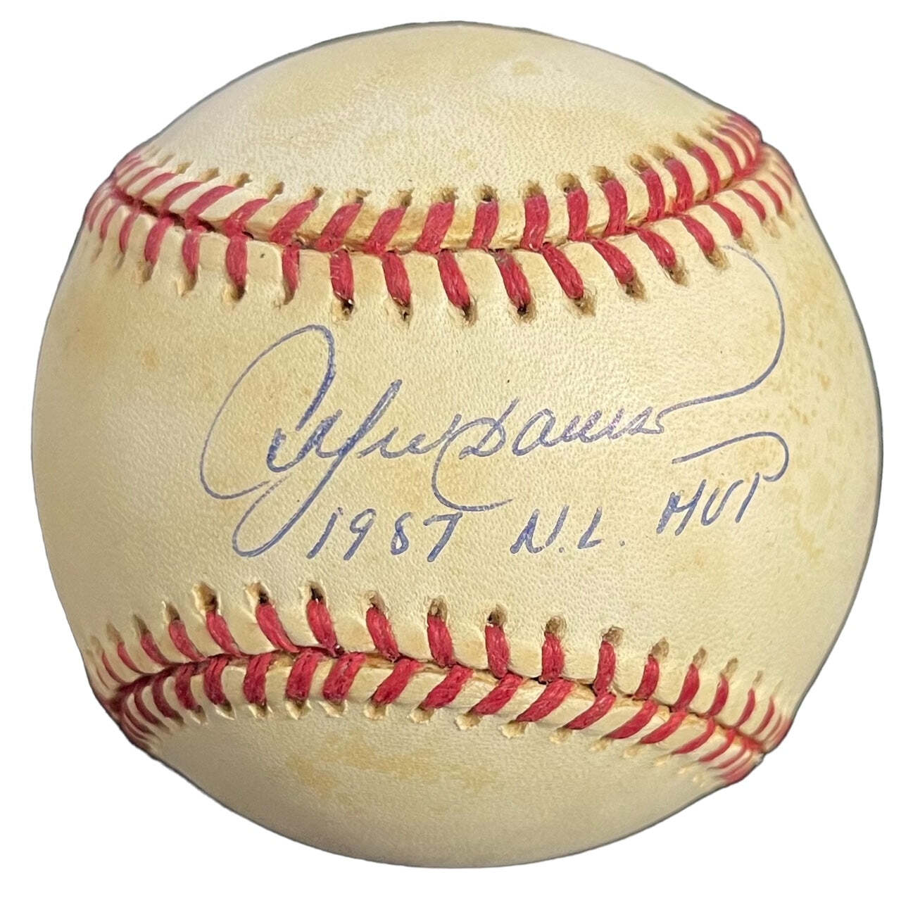 Andre Dawson 1978 Nl Mvp Autographed Official National League Baseball