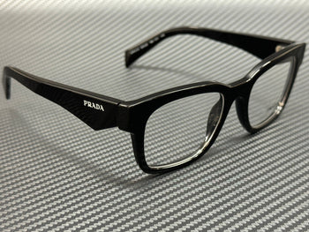 PRADA PR A10V 16K1O1 Black Men's 53 mm Eyeglasses