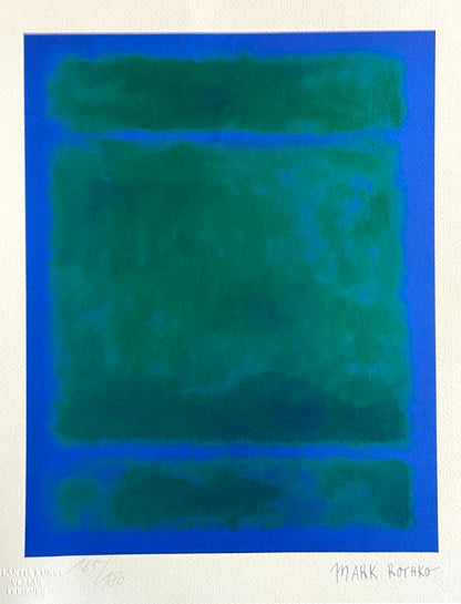 Mark Rothko Lithograph Handmade
