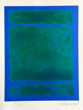 Mark Rothko Lithograph Handmade