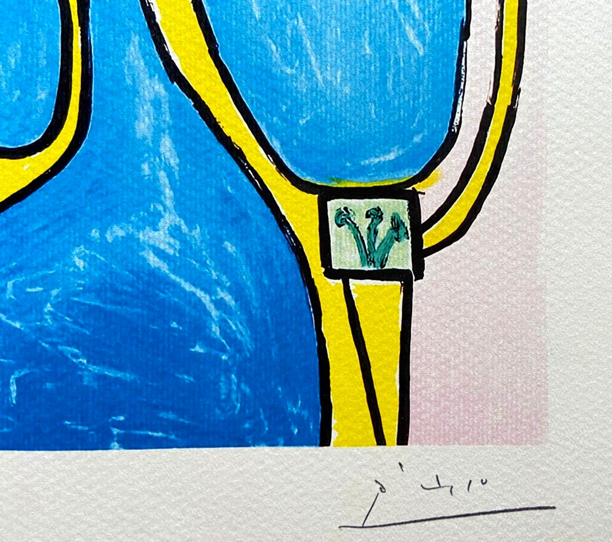 Pablo Picasso Lithograph Coa Signed By Hand/Numbered Rare