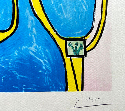 Pablo Picasso Lithograph Coa Signed By Hand/Numbered Rare