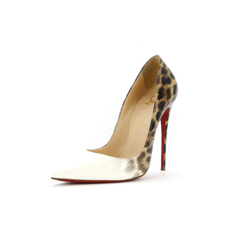 Christian Louboutin Women'S So Kate Pumps Printed Patent 120