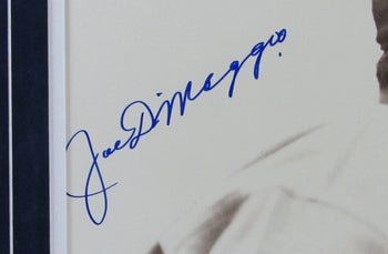 Joe Dimaggio Yankees Signed Gem 