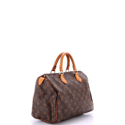 Louis Vuitton Speedy Handbag Monogram Canvas 30