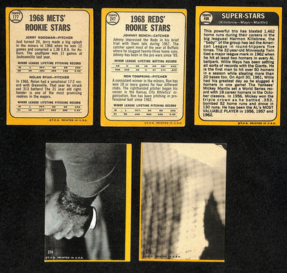 1968 Topps Baseball Card Complete Set (1-598)