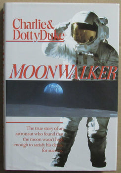 Astronaut Charlie Duke Autographed Book 10Th Man